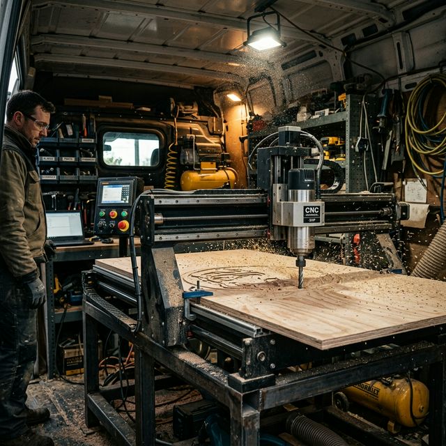 Taller DoKamper Máquina CNC